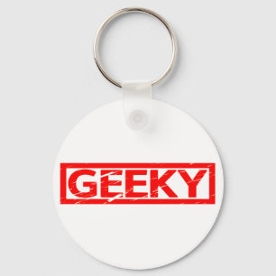 Geeky Stamp Key Ring