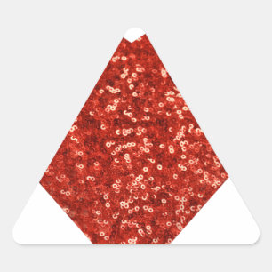geeky valentines day heart triangle sticker
