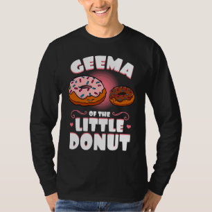 Geema Of The Little Donut Gender Reveal Baby Showe T-Shirt
