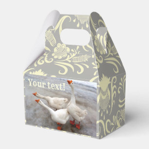 Geese are funny favour box