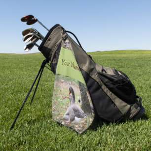 Geese Golf Towel