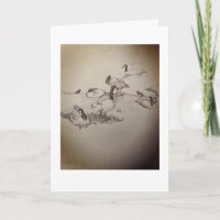 Geese On The Beach
