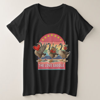 geese plus size T-Shirt