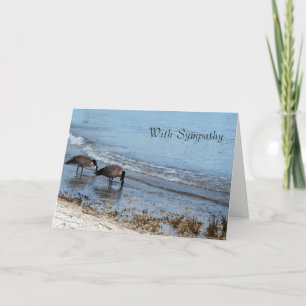 Geese Sympathy Card