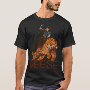 Geese (Tiger Colour Screenprint) T-Shirt