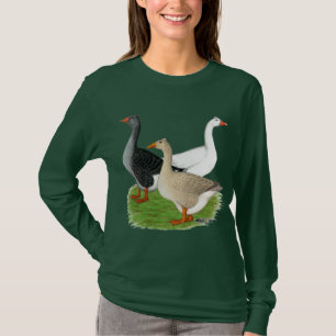 Geese:  Tufted Trio T-Shirt