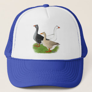 Geese: Tufted Trio Trucker Hat