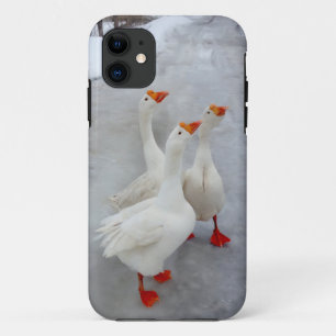 Geese white Case-Mate iPhone case