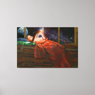 Geesje Kwak and the Secret of the Universe Canvas Print