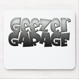 geezer garage mouse pad