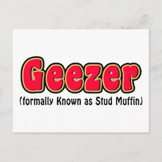 Geezer or Stud Muffin Grandpa Post Cards