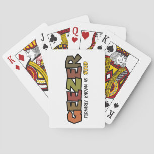 Geezer Poker Playing Cards