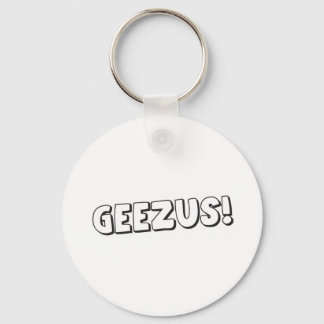 Geezus Key Ring