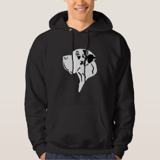 Gefleckter Doggenkopf Hoodie