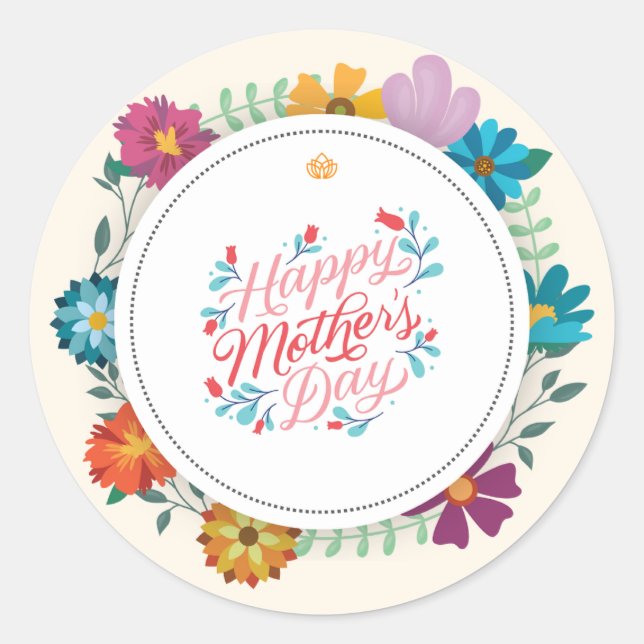 Geft stickers mother day (Front)