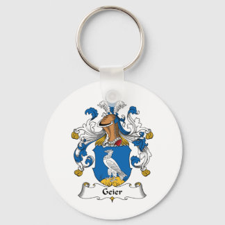Geier Family Crest Key Ring