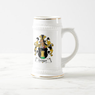 Geiger Family Crest Beer Stein