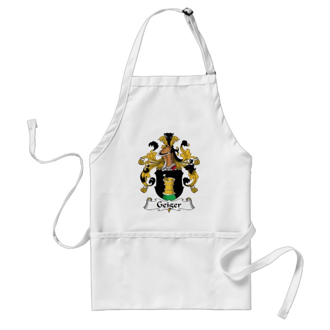 Geiger Family Crest Standard Apron (Front)