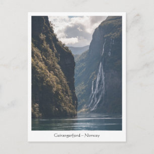 Geirangerfjord Norway Postcard