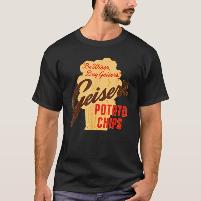 Geiser's Potato Chips design T-Shirt (Front)