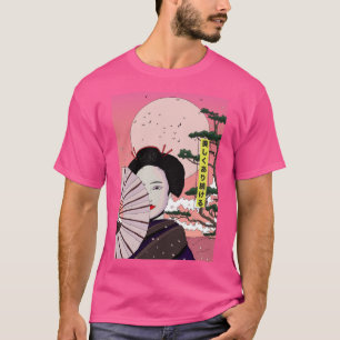 Geisha Be Beautiful Japanese manga style Japanese  T-Shirt