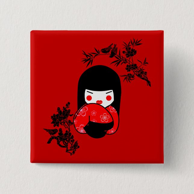 geisha button (Front)