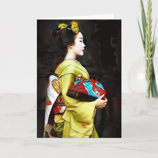 Geisha Card (Front)