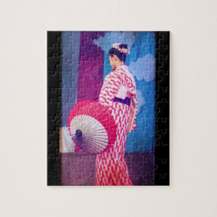 Geisha Dance Jigsaw Puzzle