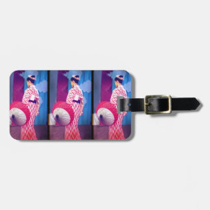 Geisha Dance Luggage Tag
