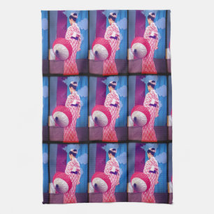 Geisha Dance Tea Towel