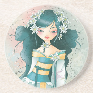 Geisha EdelKuwait Coaster