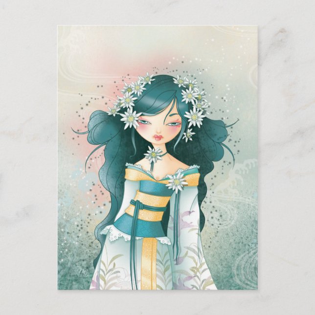 Geisha EdelKuwait Postcard (Front)