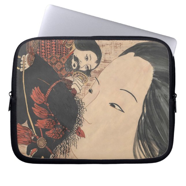 Geisha Ghost Laptop Sleeve (Front)