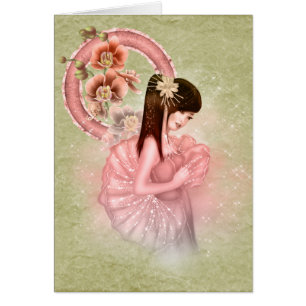 Geisha Girl All Occasion Greeting Card