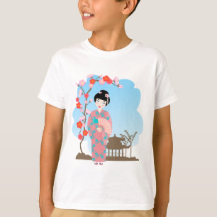 Geisha girl birthday party T-Shirt