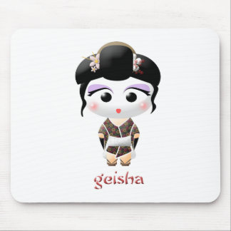 Geisha Girl Mouse Pad