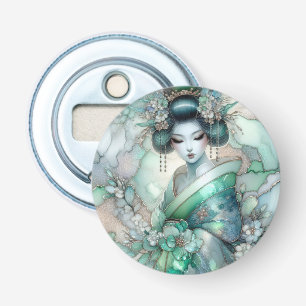 Geisha in Green Design Series #1 Bottle Opener