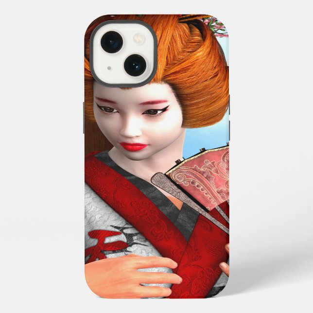 Geisha iPhone Case (Back)