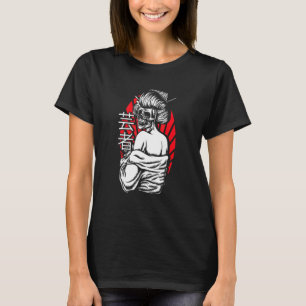 Geisha Japan Flag Japanese Women Geisha T-Shirt