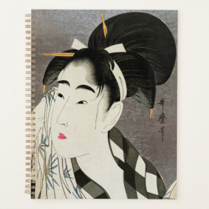 Geisha Japanese Vintage Oriental Asian Kimono Planner