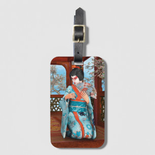 Geisha Luggage Tag