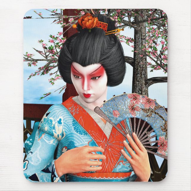Geisha Mouse Pad (Front)
