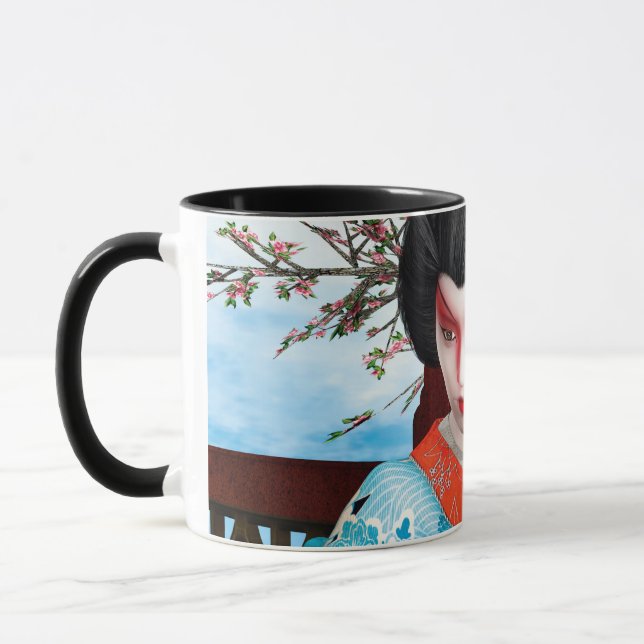 Geisha Mug (Left)