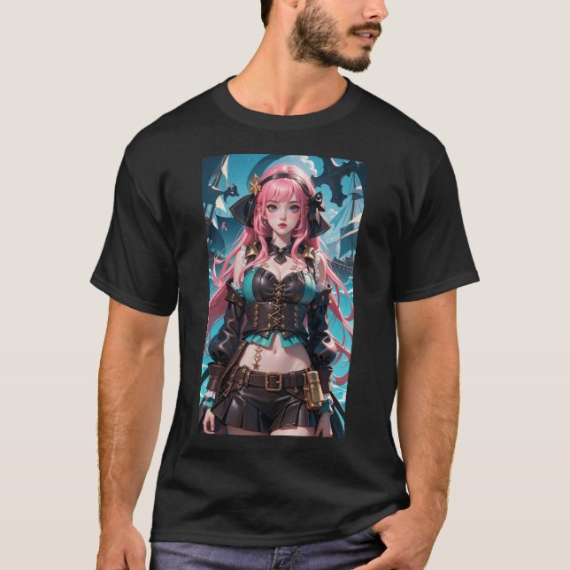 GEISHA PIRATE 2 T-Shirt (Front)