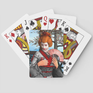 Geisha Playing Cards