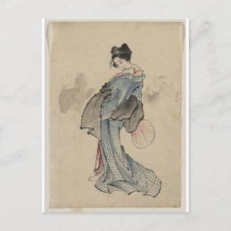 Geisha Postcard