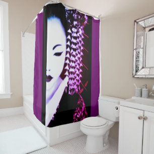 Geisha Shower Curtain