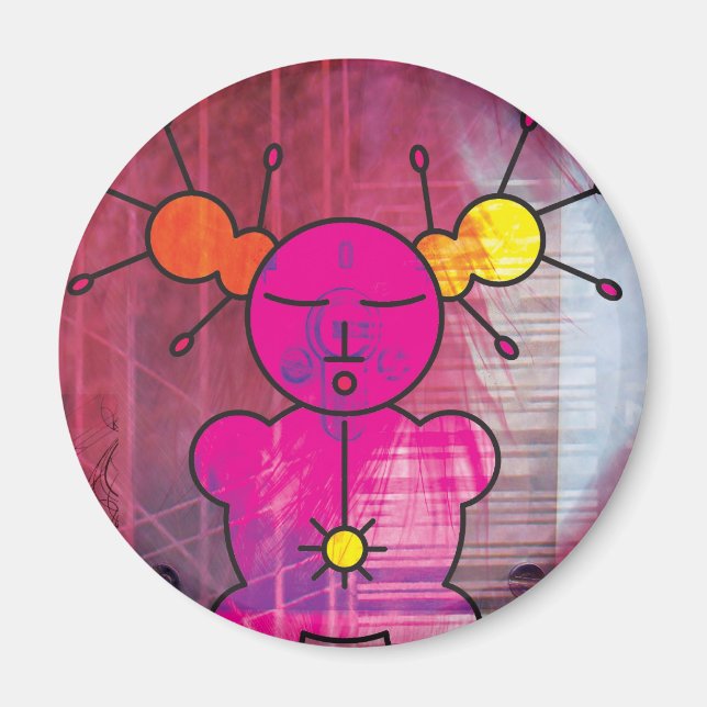 Geisha space magnet (Front)