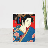 Geisha Study B in Japanese Style
