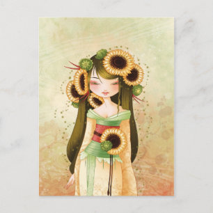 Geisha Trounesol Postcard